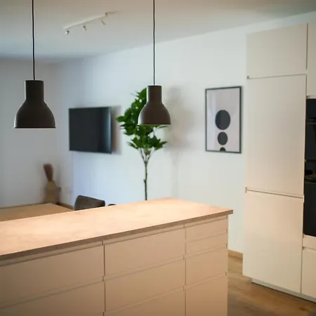 アパート Hugos Design Am Waldrand - Ruhig & Modern ベンスハイム